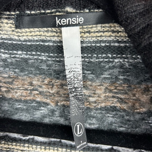 Kenzie Wide Collar Cardigan Size Large - Picture 4 of 10